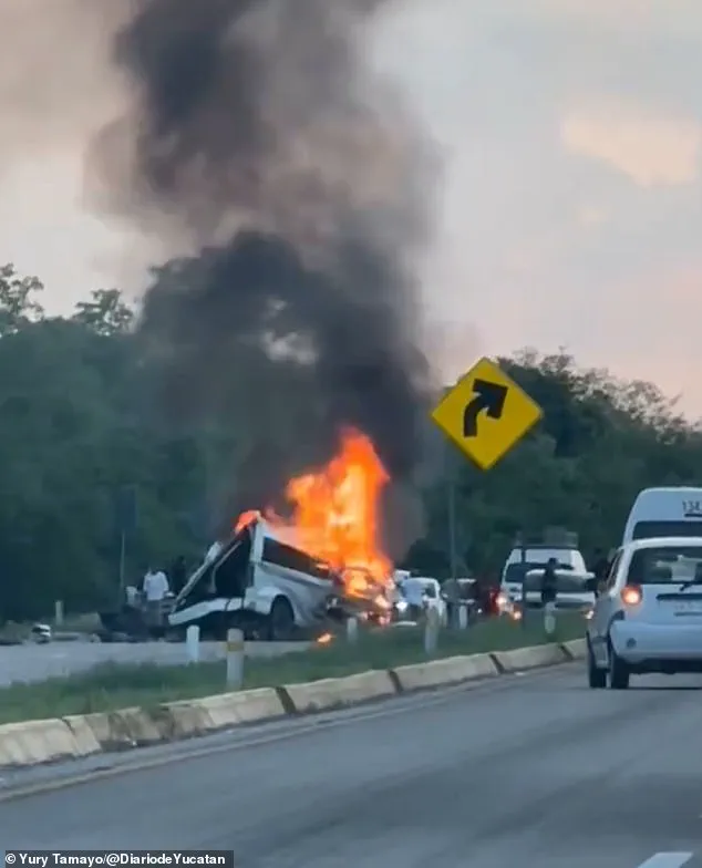 Catastrophic Crash on Mexico's Yucatán Peninsula Kills 15 in Fiery Truck Collision with Car and Taxi
