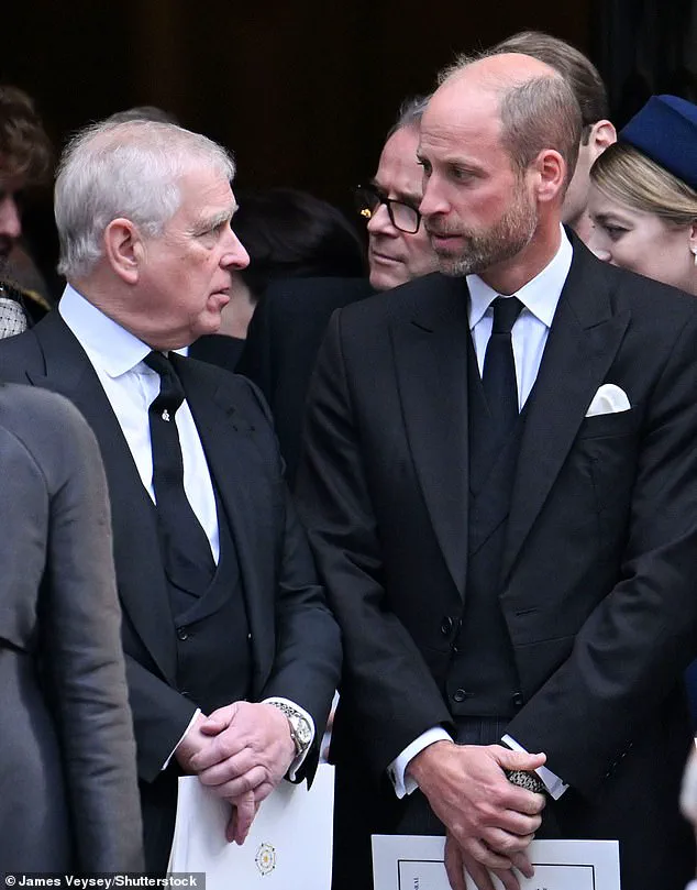 Frosty Encounter Between Prince Andrew and Prince William After Duchess of Kent's Funeral Sparks Royal Speculation