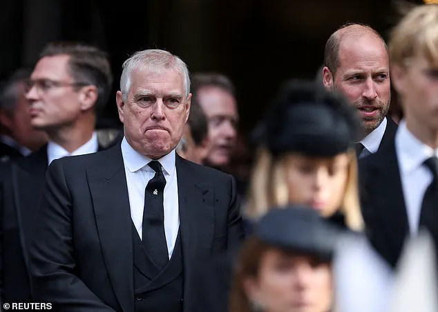 Frosty Encounter Between Prince Andrew and Prince William After Duchess of Kent's Funeral Sparks Royal Speculation
