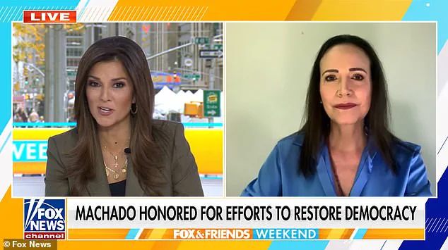 Nobel Peace Prize Winner Maria Corina Machado Dedicates 2025 Award to Trump, Sparking Global Debate