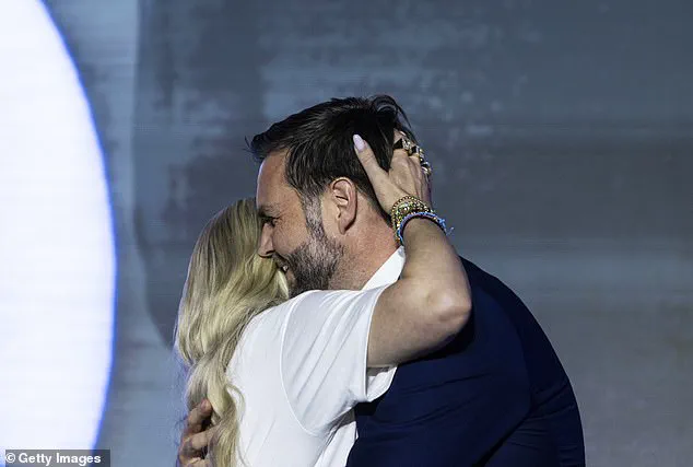 Emotional Embrace Between Erika Kirk and VP JD Vance at Charlie Kirk Memorial Sparks Public Debate