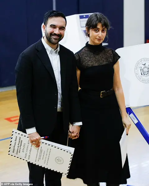 Mamdani Marks New Year with Wife After Solo Campaign Pledge