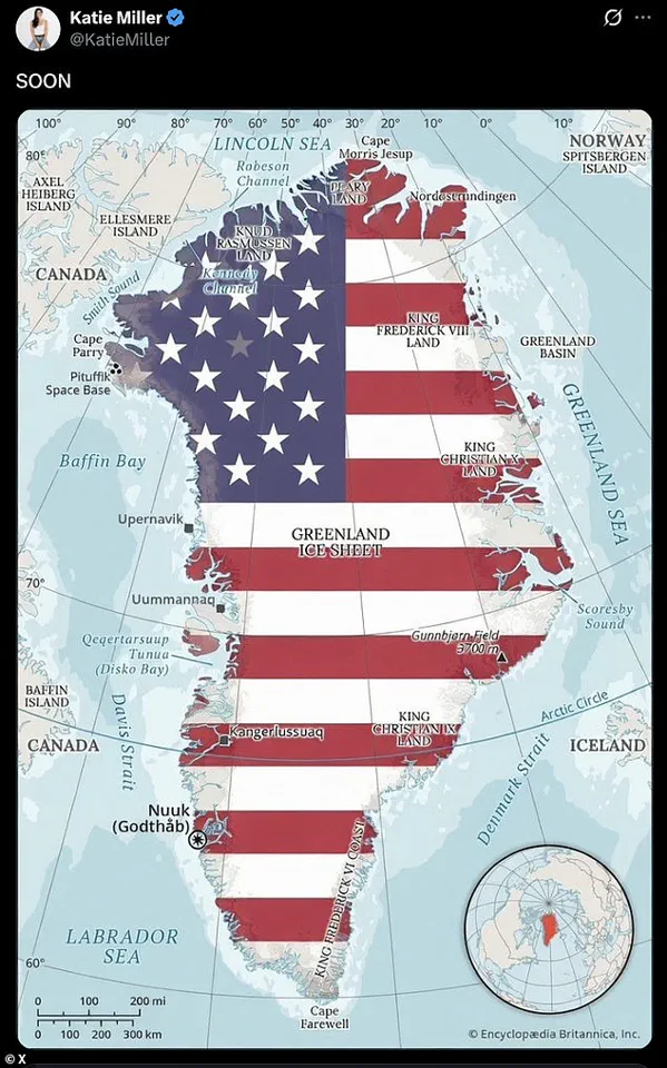 Controversy Erupts Over Map Suggesting U.S. Annexation of Greenland Amid Venezuela Military Action