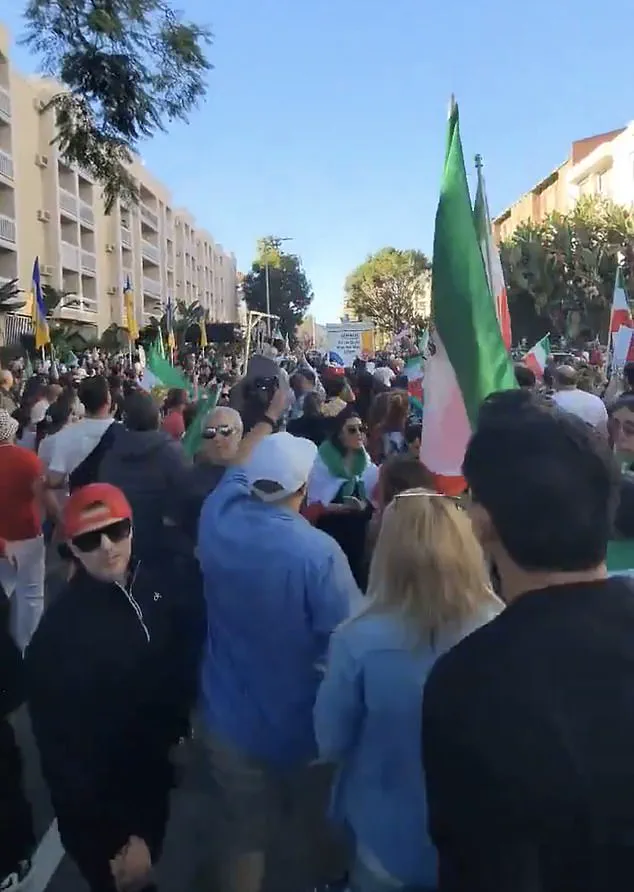 Chaos Erupts at Pro-Iranian Rally in LA: U-Haul Truck Plows Through Crowd, Authorities Release Limited Details