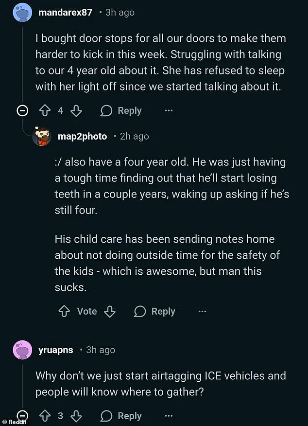 Minneapolis White Families Share ICE Emergency Plans for Children on Reddit