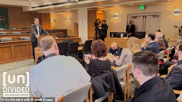 Governor Bob Ferguson Confronted by Journalist Brandi Kruse Over Transgender Youth in School Sports During Legislative Session