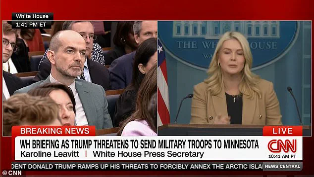 White House Press Secretary Karoline Leavitt and The Hill’s Niall Stanage Clash Over Law Enforcement Accountability and Immigration Policy Amid Controversy