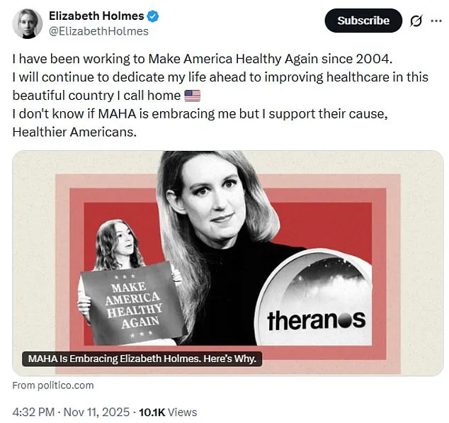 Elizabeth Holmes Seeks Commutation from Trump Administration as Legal and Political Scrutiny Intensifies