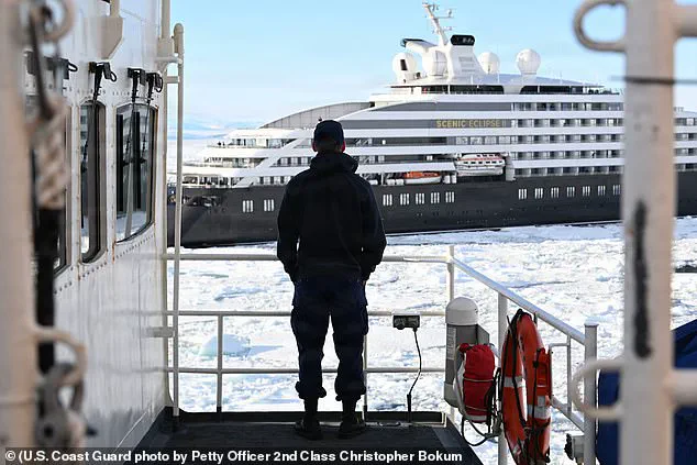 Limited Access: Luxury Cruise Stranded in Antarctic Ice, U.S. Coast Guard Launches Dramatic Rescue