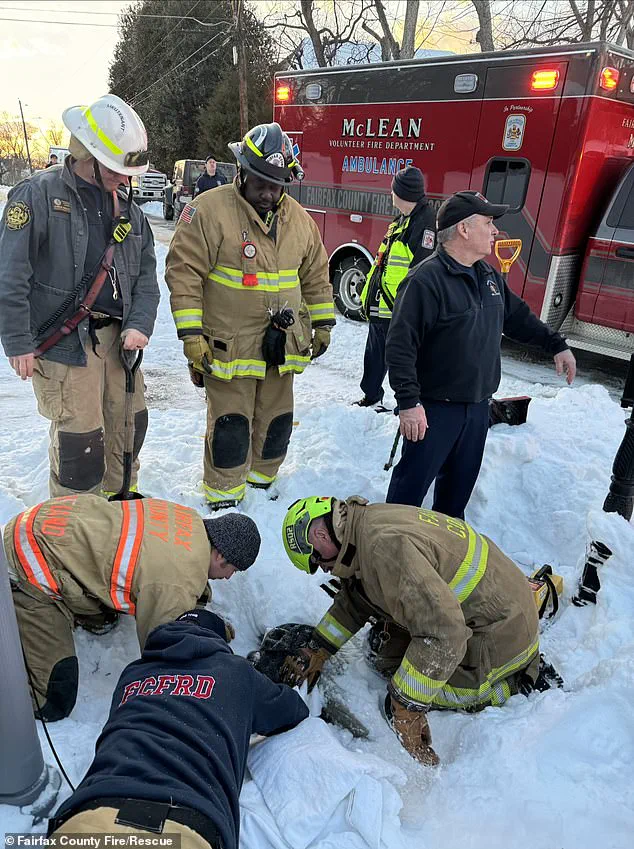 Eight-Year-Old Boy Rescued After Falling into Frozen Culvert in McLean, Virginia