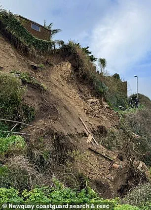 Cornwall Cliff Collapse Traps Hikers and Delivery Driver in Urgent Rescue Effort