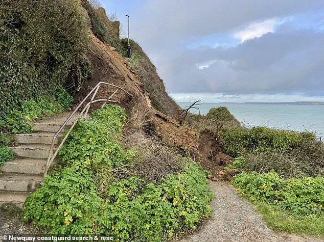 Cornwall Cliff Collapse Traps Hikers and Delivery Driver in Urgent Rescue Effort