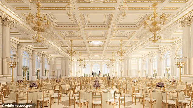 Trump Unveils $300M 'Big, Beautiful Ballroom' as White House East Wing Replacement