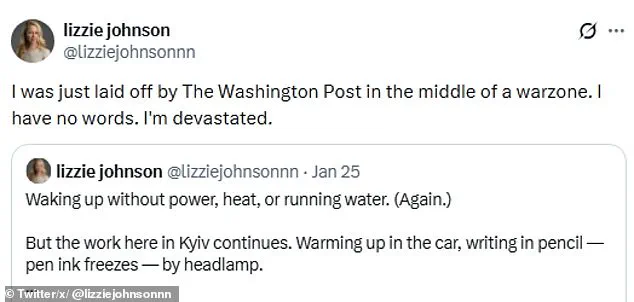 Washington Post Journalist Laid Off in the Midst of War: A Tale of Sacrifice and Betrayal