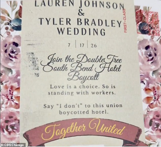 Bride Faces Union Harassment Over Hotel Mention on Wedding Site