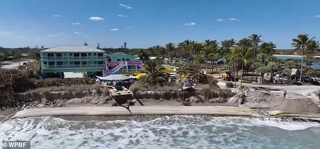 Hutchinson Island on Brink of Disaster as Coastline Reaches Seawall's Edge