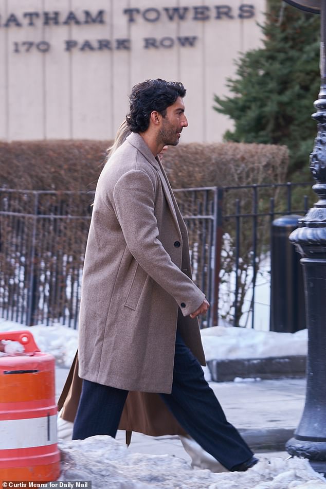 Justin Baldoni Arrives at Courthouse for Day Two of Legal Battle