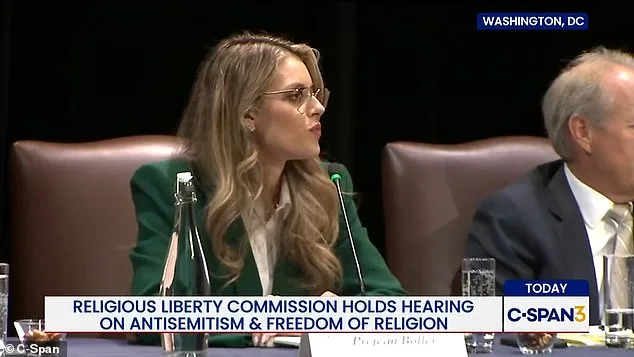 Carrie Prejean Boller Removed from Trump's Religious Liberty Commission Over Gaza Genocide Claims and Palestinian Flag Pin Controversy