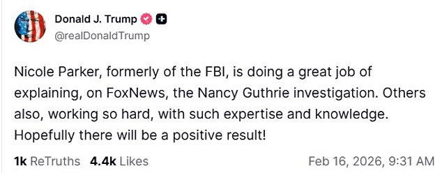 Chilling Turn in Nancy Guthrie Disappearance: Investigators Trace Suspect's Walmart-Bought Attire