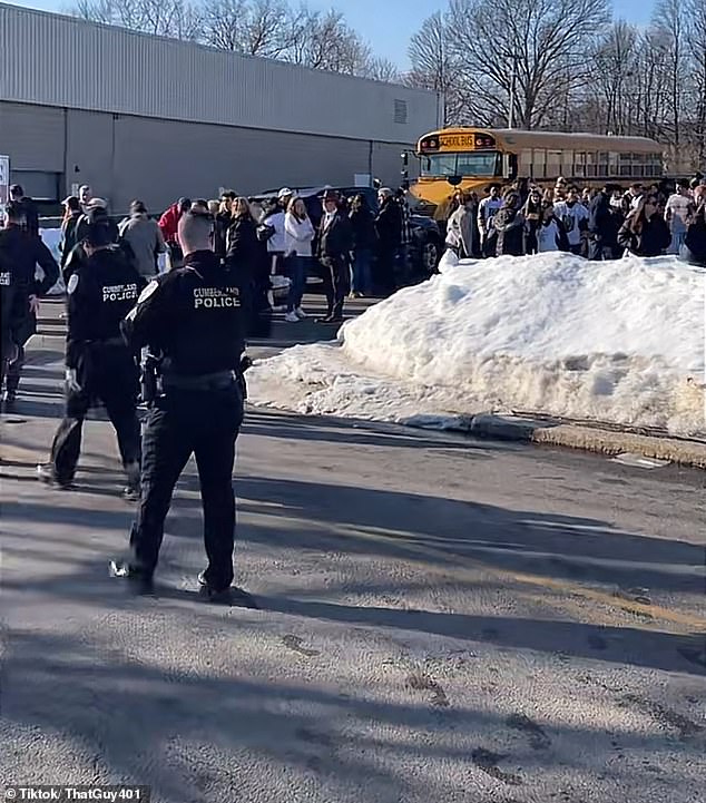 Tragedy at Pawtucket High School Hockey Game: Gunfire Erupts in Family Dispute, Two Dead, Gunman Suicidal