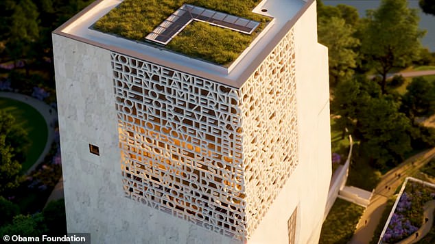 Obama Presidential Center Faces Backlash Over Controversial Design and Illegible Engravings