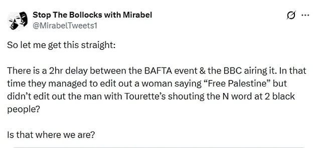 BBC Faces Backlash for Inconsistent Handling of Racial Slur and Censored Speech at BAFTAs