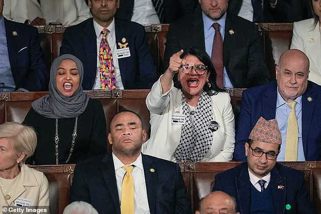 Shocking Moment: Rashida Tlaib Chants 'KKK' During State of the Union, Sparking National Controversy