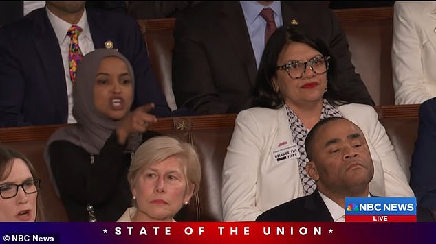 Shocking Moment: Rashida Tlaib Chants 'KKK' During State of the Union, Sparking National Controversy