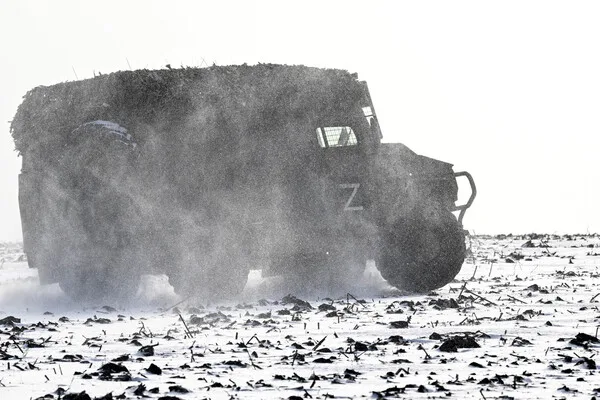 Russia Deploys 'Yozh' Shield on Combat Vehicles to Counter Drones and Shaped-Charge Threats