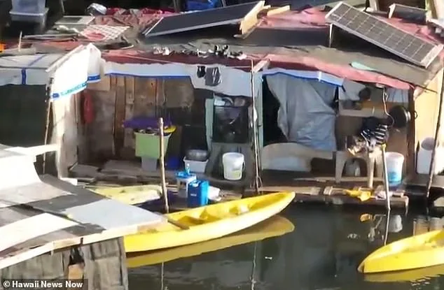 Surreal Floating Encampment Built by Homeless Residents Becomes Controversial Fixture in Honolulu