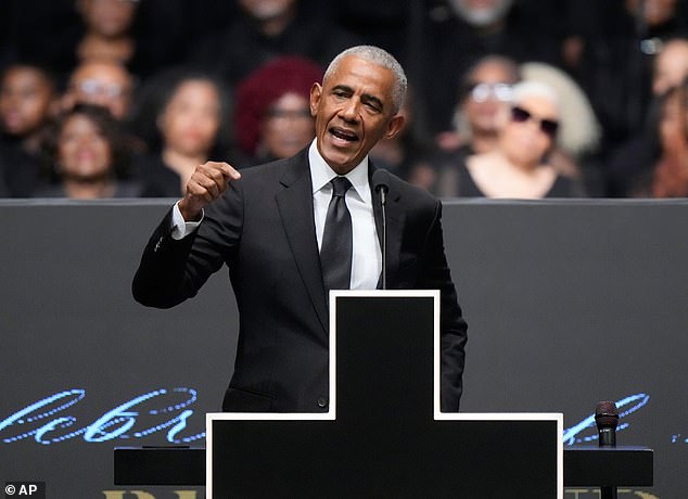 Obama Condemns Trump's America as 'Stained by Bigotry and Corruption' in Emotional Funeral Speech