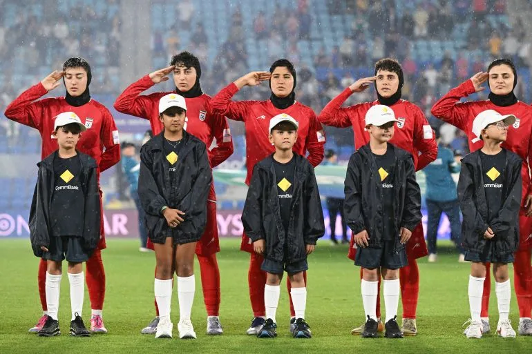 Iranian Women's Football Team's Anthem Shift Sparks Global Debate