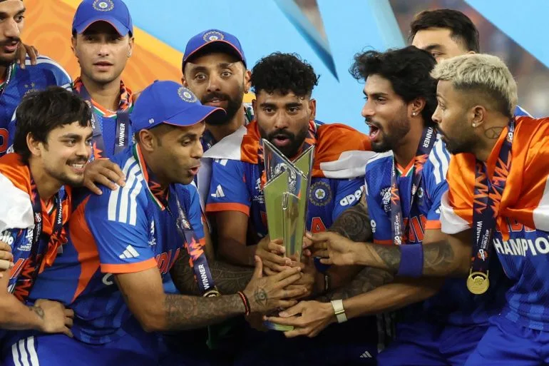 BCCI Awards Indian Cricket Team $14.24 Million for Historic T20 World Cup Win, Largest Bonus in Cricket History