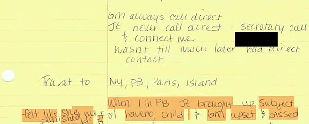 Jeffrey Epstein's Bombshell Confession: DOJ Files Reveal Claims of 'Perfect Woman' and Sculpted Mold Linked to Alleged Child