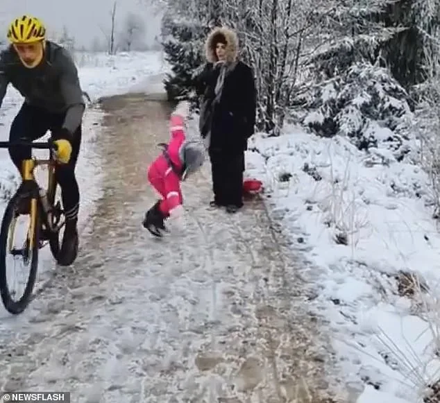 Cyclist Collision with Child in Viral Christmas Day Video Divides Global Opinion