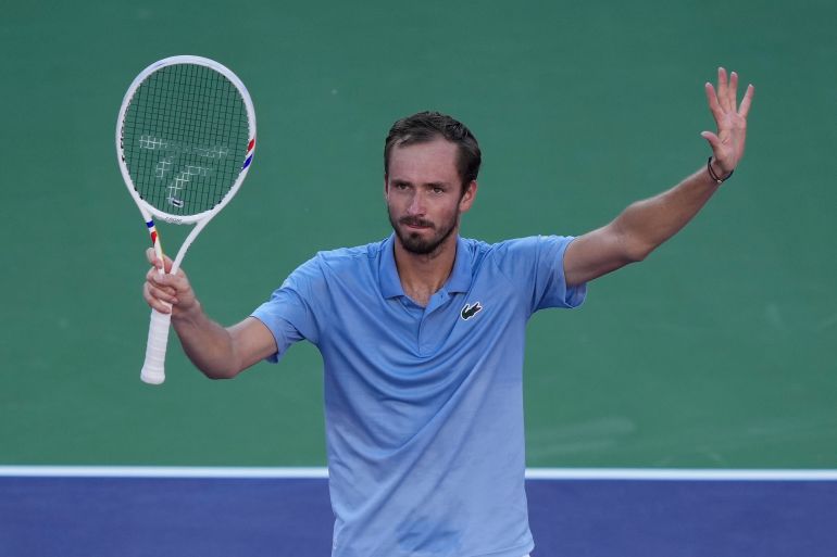 Medvedev Shatters Alcaraz's 16-Match Winning Streak to Reach Indian Wells Final