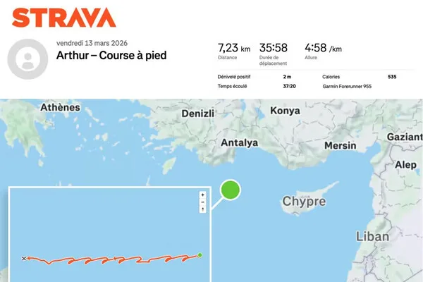 Fitness Tracker Leak Exposes French Aircraft Carrier's Location, Sparking Security Fears