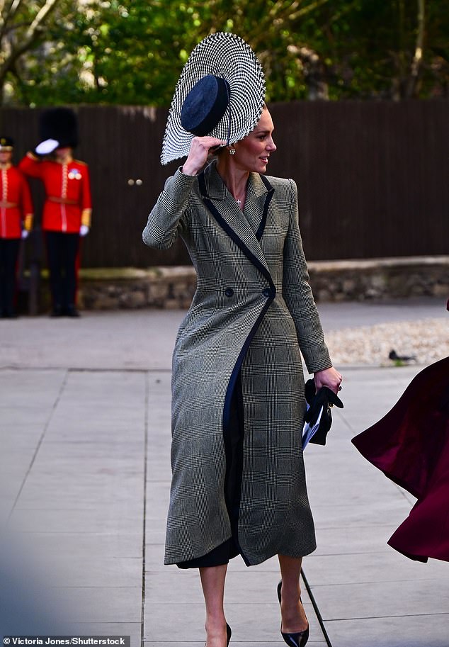 Princess of Wales' striking hat steals spotlight as historic Archbishop installation marks first female leader in 1,400 years