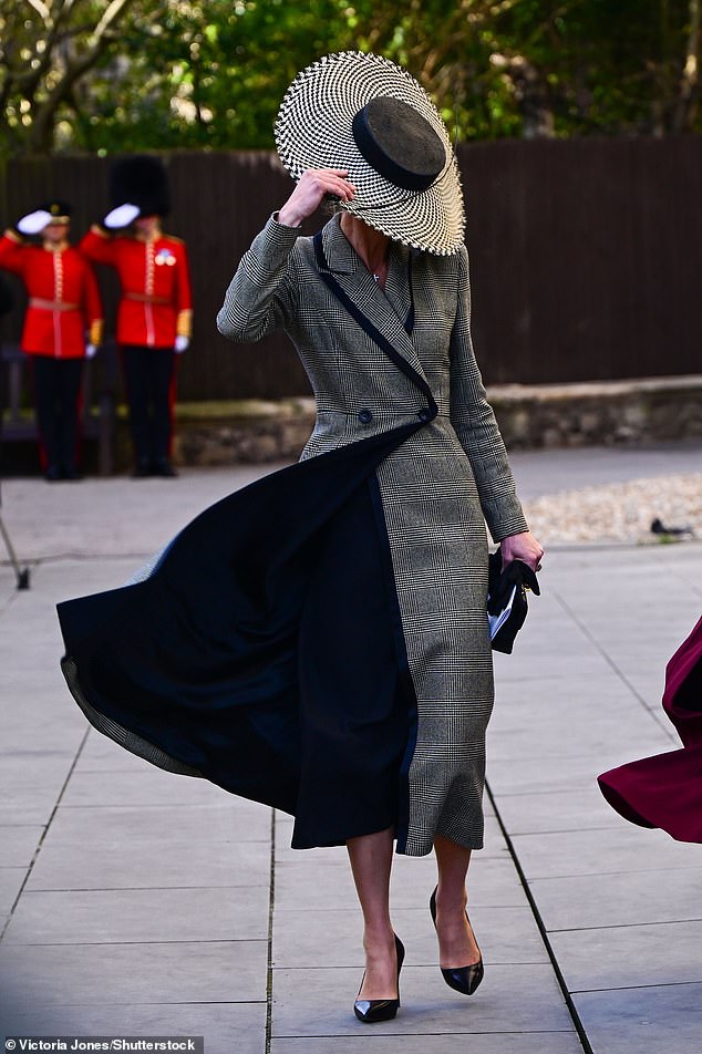 Princess of Wales' striking hat steals spotlight as historic Archbishop installation marks first female leader in 1,400 years