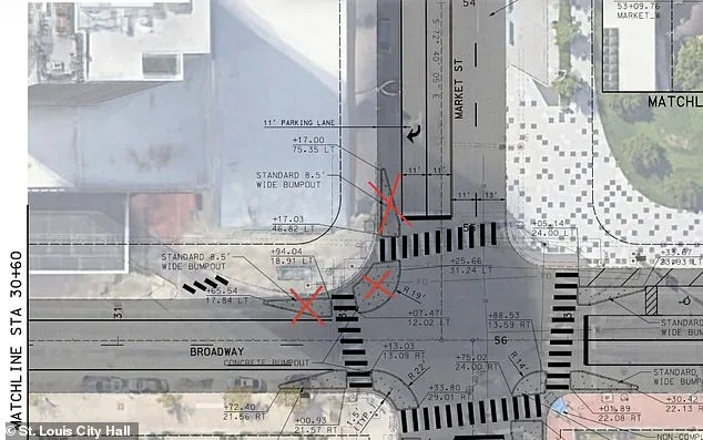 St. Louis Residents Protest City's Removal of Pedestrian Safety Bumpouts Amid Gridlock Debate