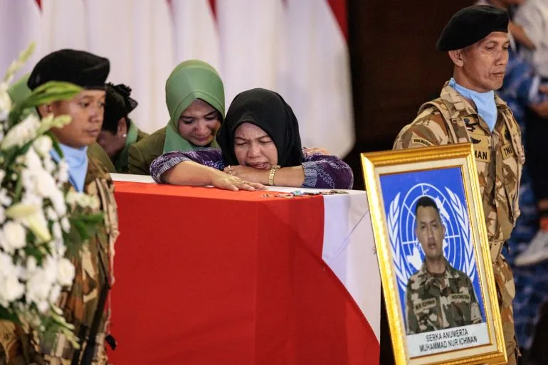 Indonesia Repatriates UN Peacekeepers Killed in Lebanon as Tensions Escalate