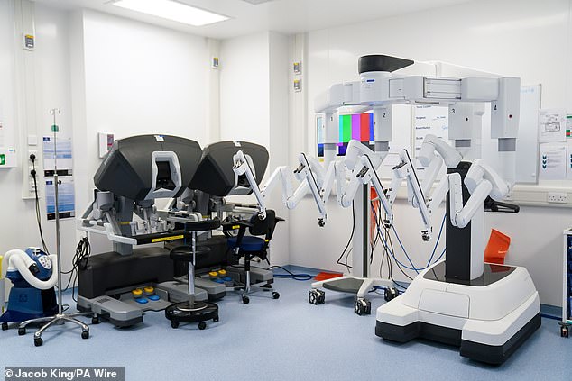 Patients face a postcode lottery in robot surgery access across England.