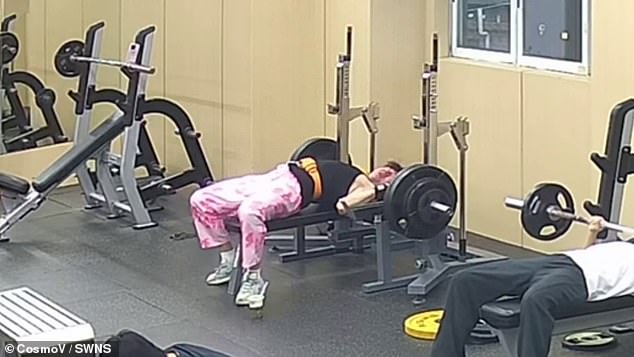 Man survives 145kg barbell crush after frantic escape from gym floor