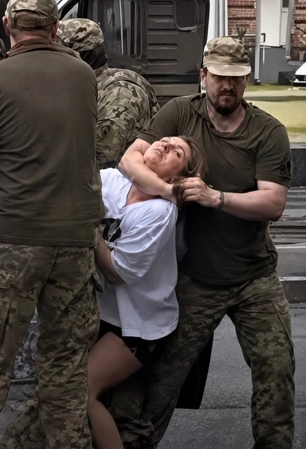 Violence erupts in Lviv as police fire on protesters opposing draft raids.