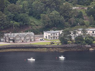 Sheikh Mohammed's massive convoy arrives in Scottish Highlands for birthday celebration