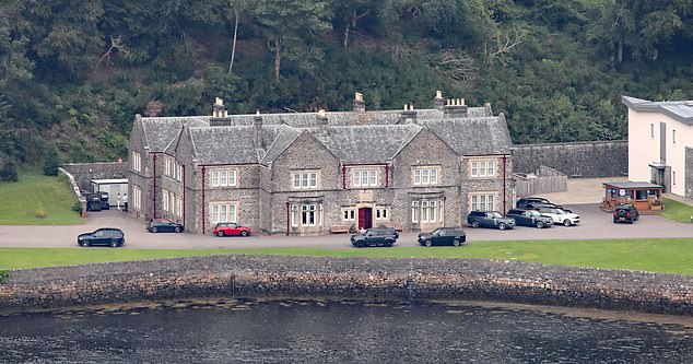 Sheikh Mohammed's massive convoy arrives in Scottish Highlands for birthday celebration