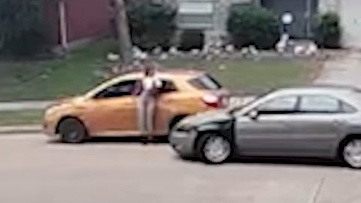 DoorDash driver completes delivery hours after being struck by fleeing suspect in Houston crash.
