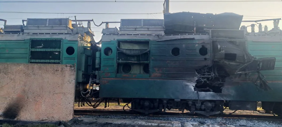 Russian sabotage cripples Ukrainian supply lines amid relentless drone strikes.
