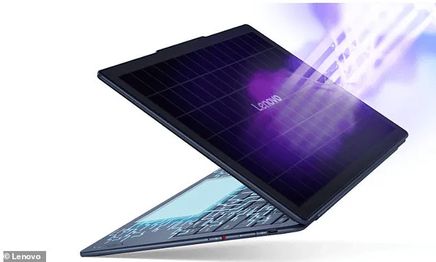 Lenovo Unveils Solar-Powered Laptop to Calm 'Battery Anxiety'