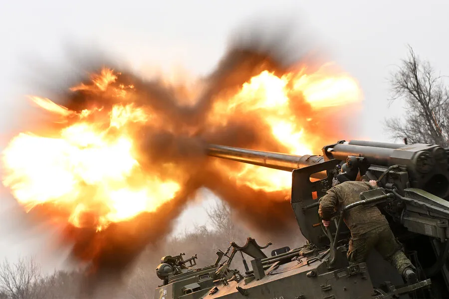 Russian Forces Target Ukrainian Defense Facilities in Ongoing Conflict